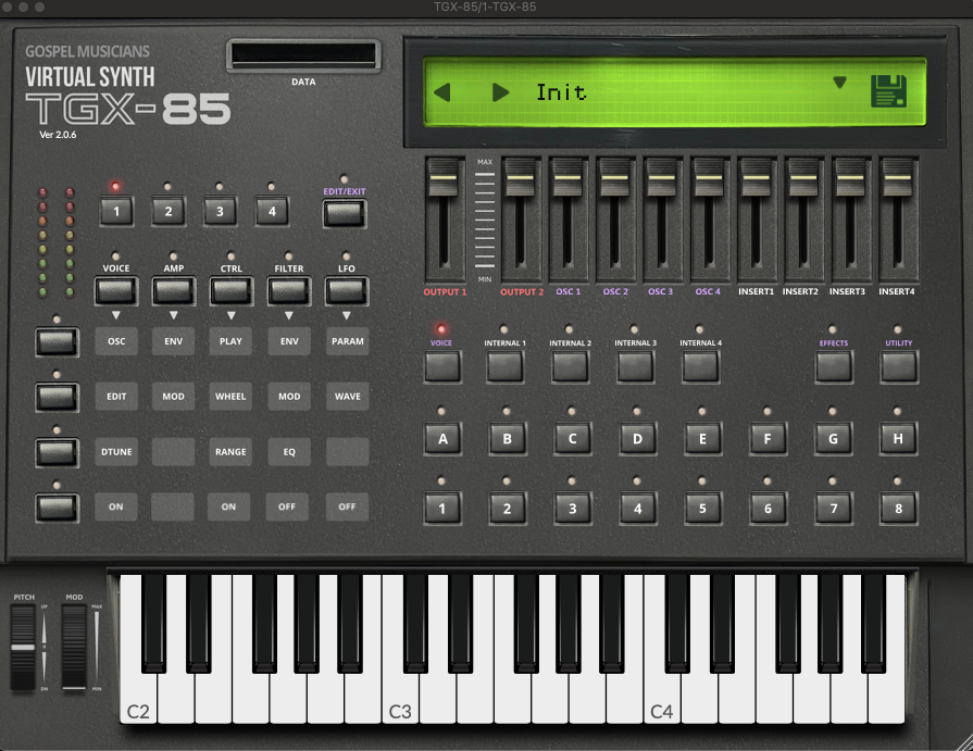 Gospel Musicians TGX-85